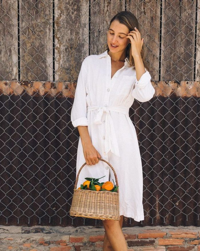 Linen Shirt Dress