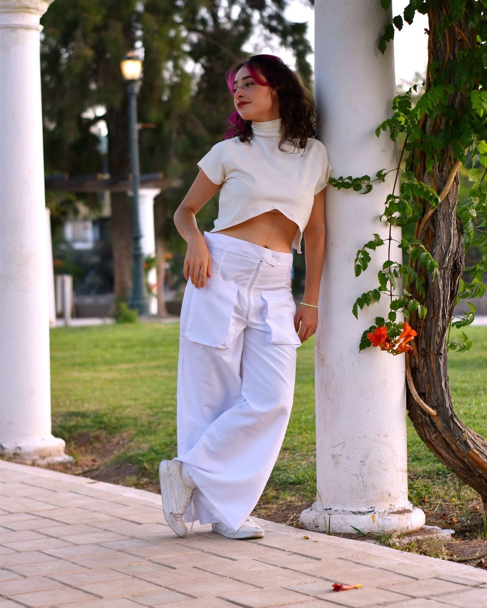 Wide Linen Trousers view 3